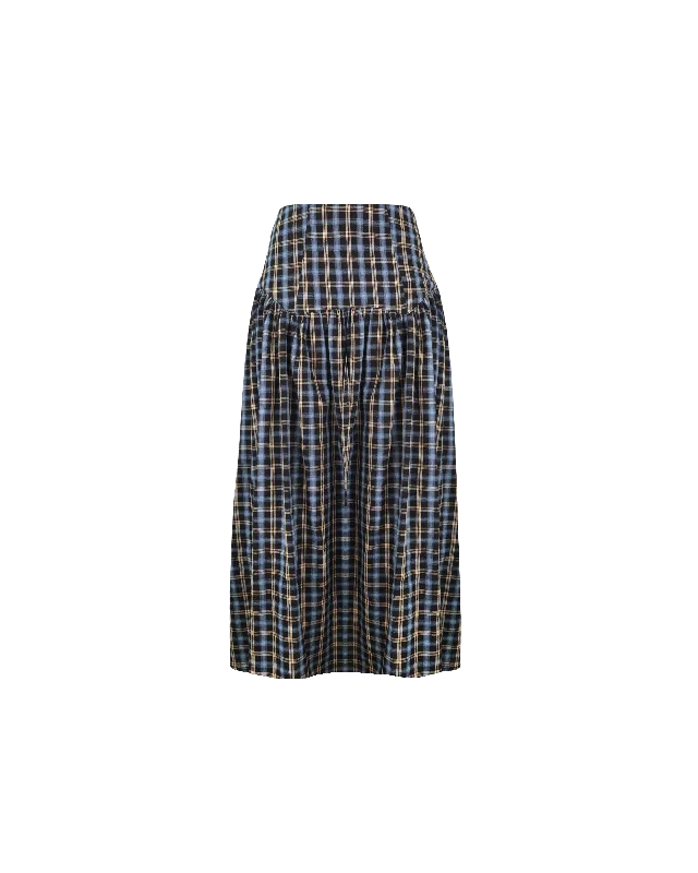 TRULLI SKIRT BLACK TARTAN