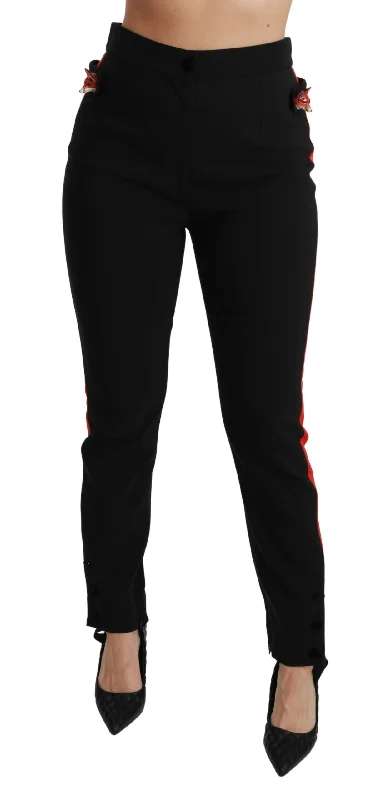 Dolce & Gabbana Chic High Waist Skinny Pants in Women's