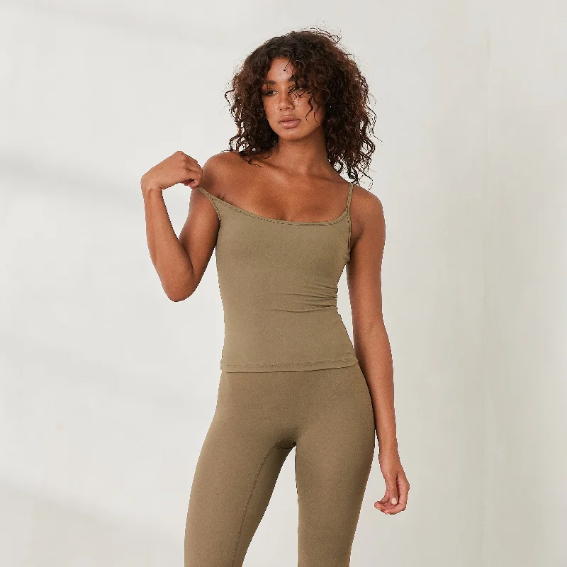 Essential Cami Top - Olive