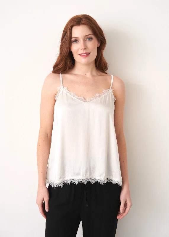 FLEUR LACE TRIM CAMI