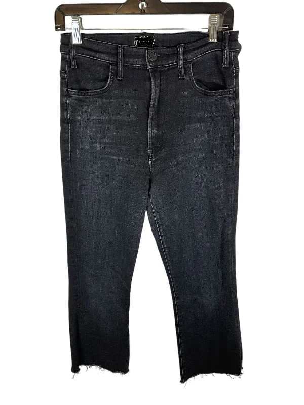 Jeans Designer By Mother Jeans In Black Denim, Size: 6