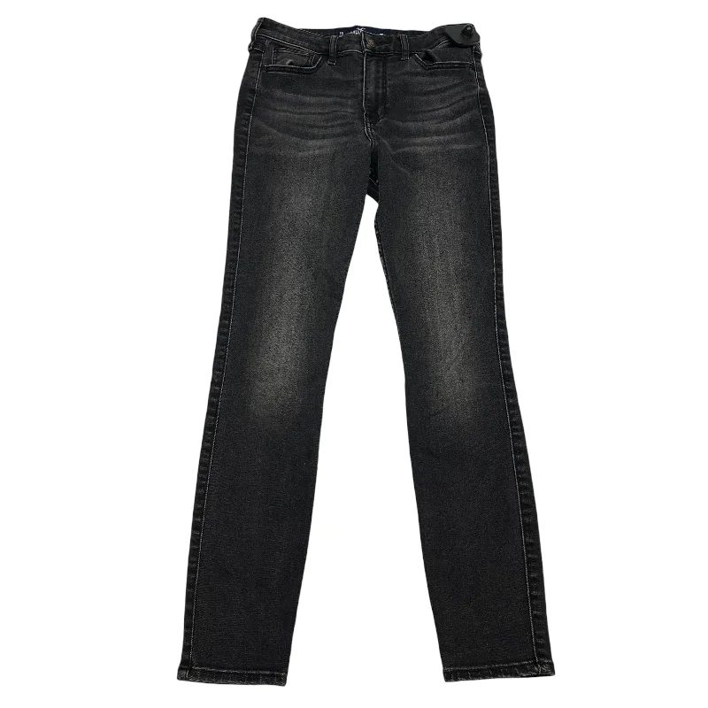 Jeans Skinny By Hollister In Grey Denim, Size: 2