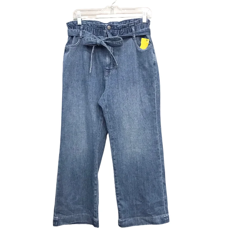 Jeans Straight By J. Crew In Blue Denim, Size:10