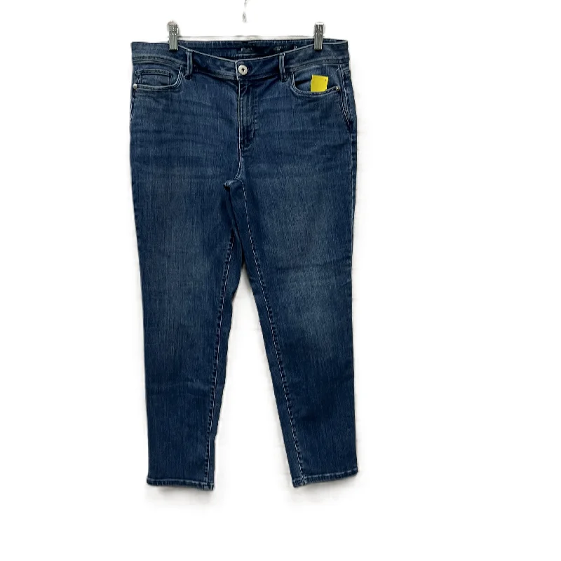 Jeans Straight By J. Jill In Blue, Size: 12