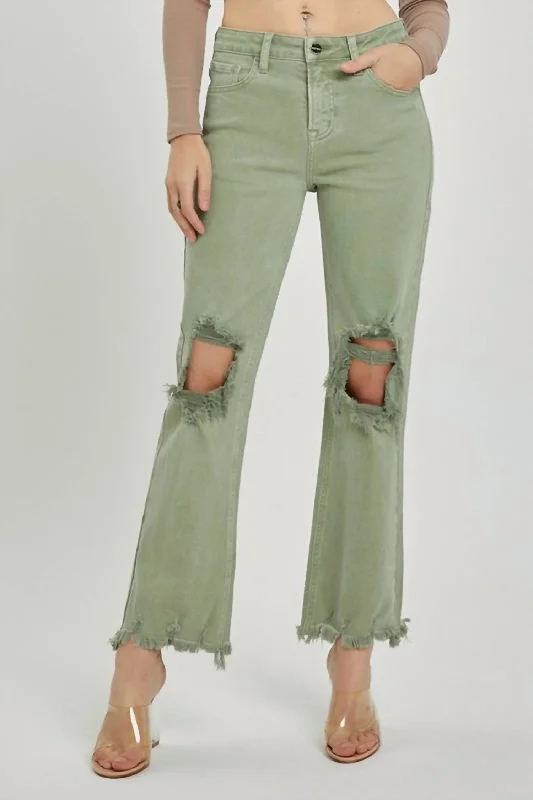 Lizzy Jeans In Olive