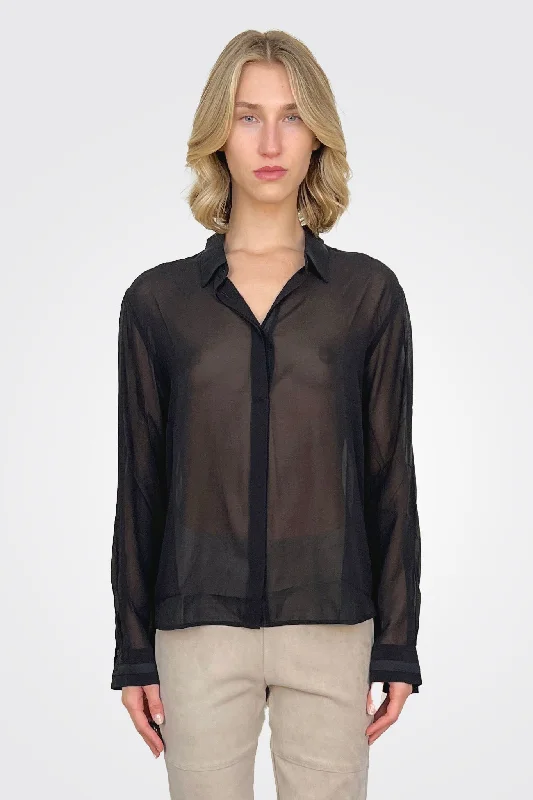 Silk Shirt - Black