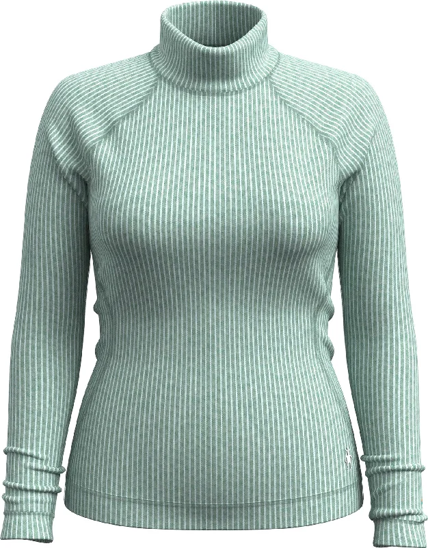 Thermal Merino Rib Turtleneck Top - Women's |-|Haut à col roulé thermique en mérinos côtelé - Femme