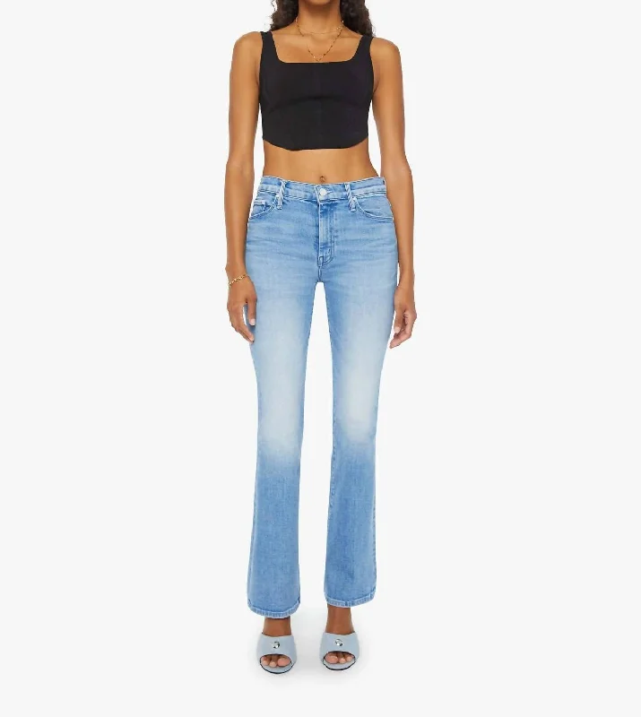 The Weekender Flare Jeans In Mediterranean Muse