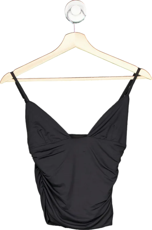 White Fox Black Fitted Camisole XS