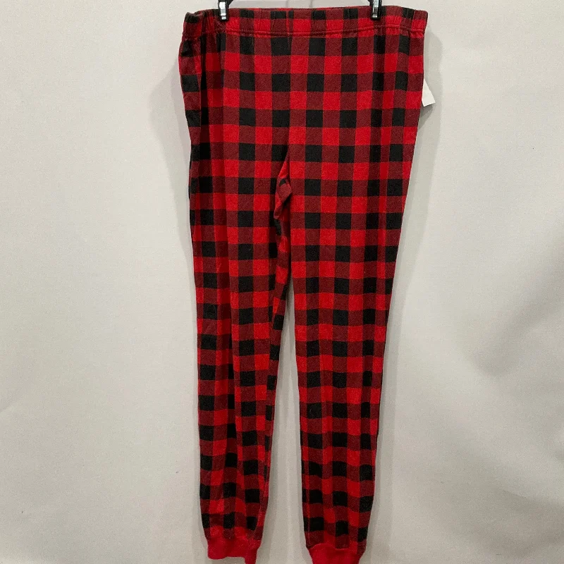 Pants Lounge In Red, Size: L