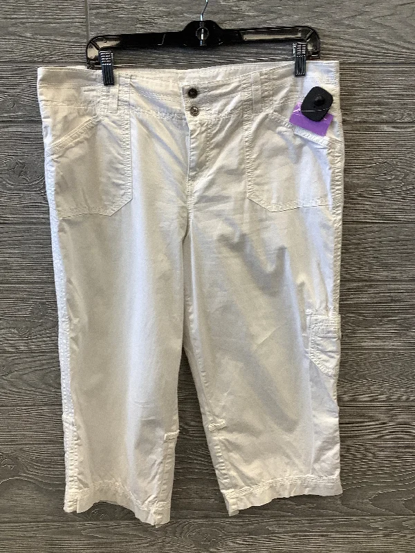 White Capris Sonoma, Size 12