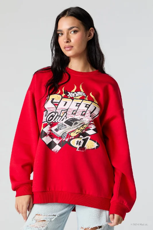 Hot Wheels™ Speed Club Graphic Fleece Sweatshirt