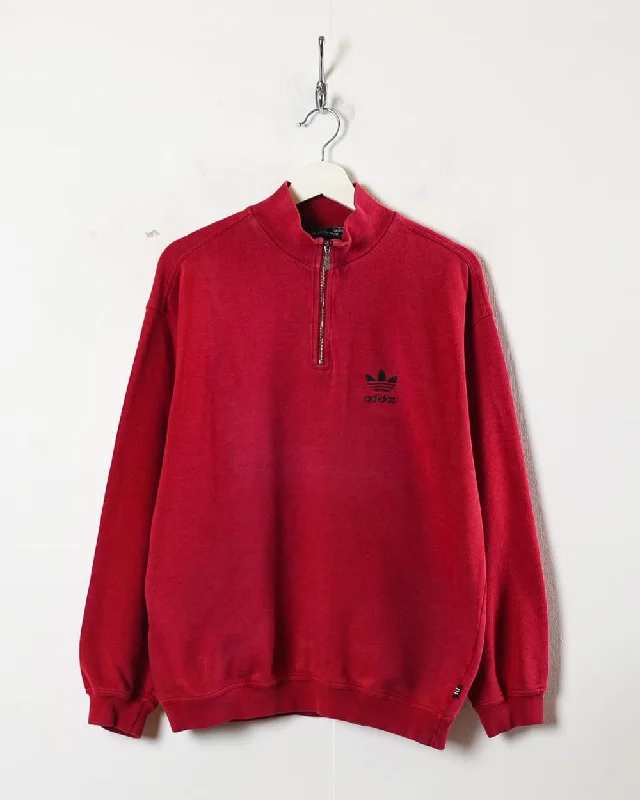 Adidas 1/4 Zip Sweatshirt - Small