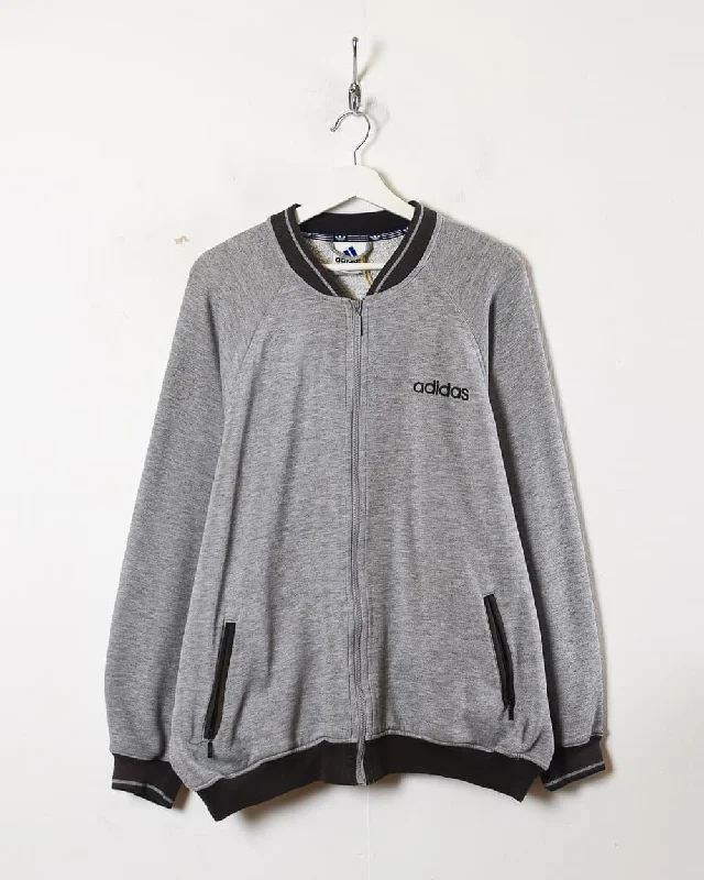 Adidas Zip-Through Sweatshirt - Medium