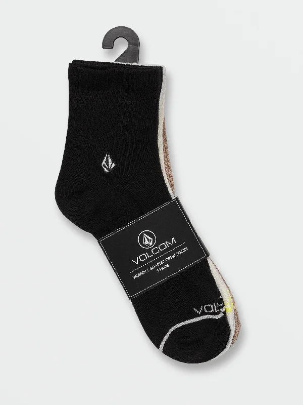 The New Crew 3 Pack Neutrals Socks - Assorted Colors