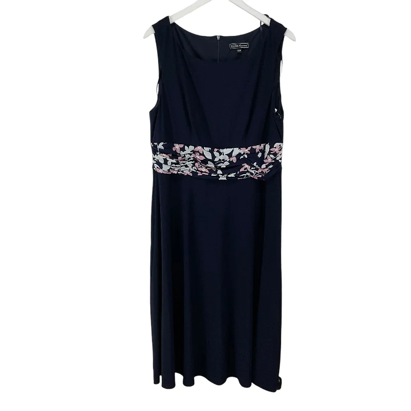 Dress Casual Maxi By Jessica Howard In Navy, Size: 16