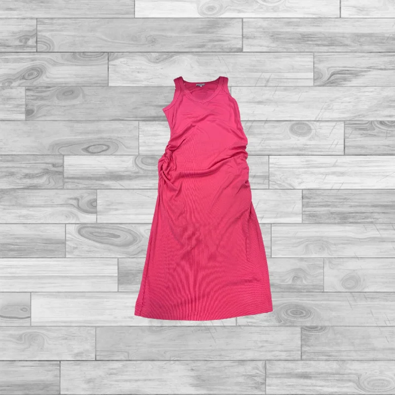 Dress Casual Maxi By Michael Stars In Pink, Size: Xl