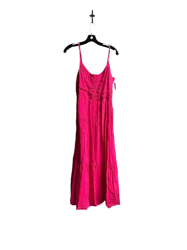 Dress Casual Maxi By Universal Thread In Pink, Size: L