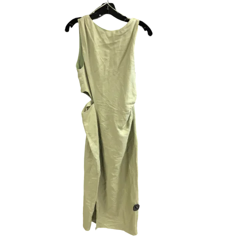 Dress Casual Maxi By Zara In Green, Size: M