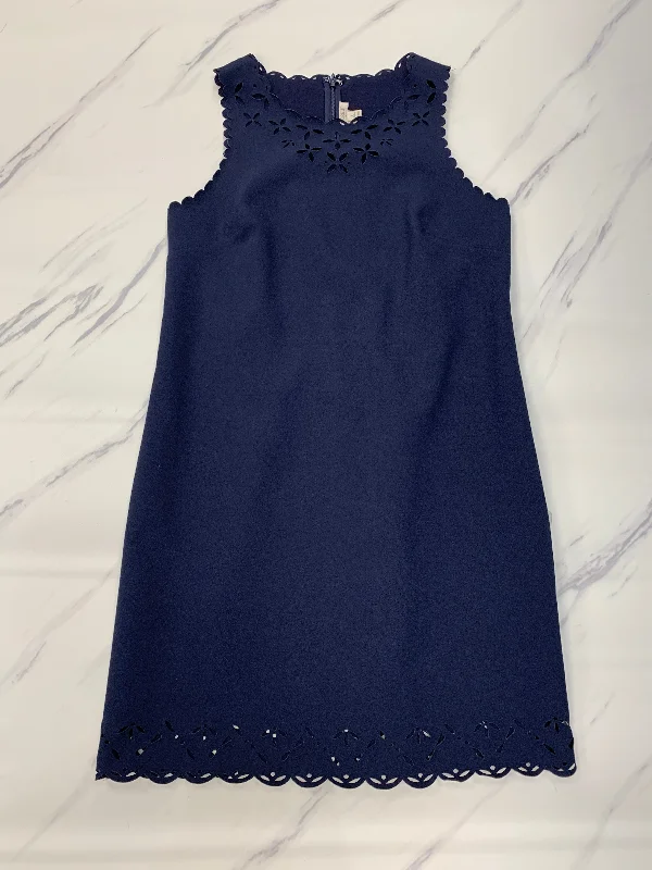 Dress Casual Midi By J Crew In Navy, Size: 6