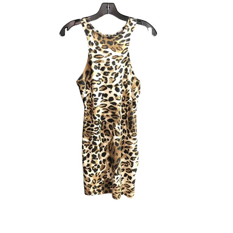 Dress Casual Midi By Love Culture In Animal Print, Size: M