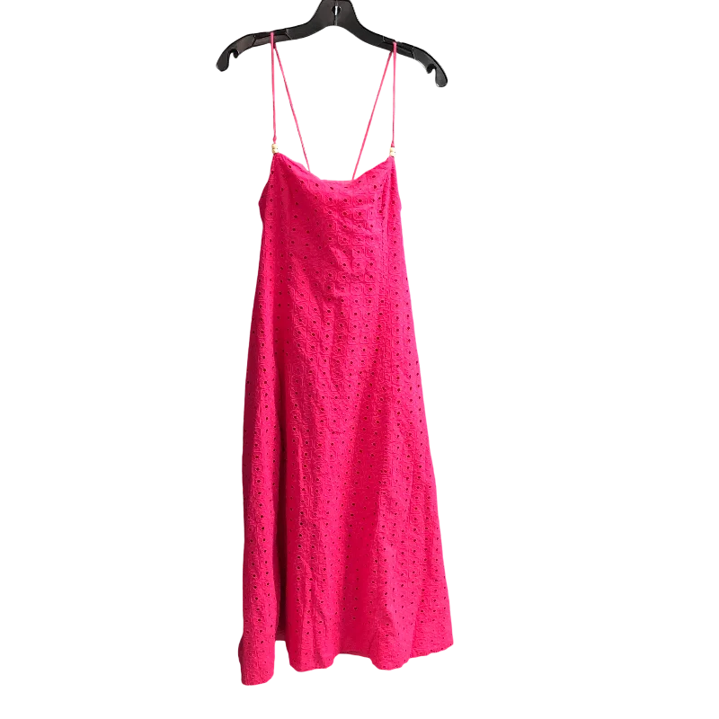 Dress Casual Midi By Melloday In Pink, Size: Xl