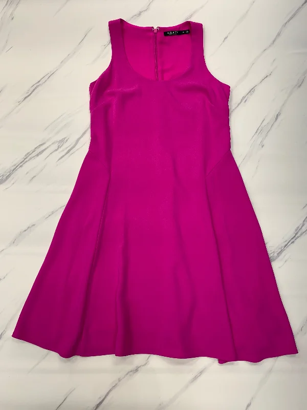 Dress Casual Midi By Ralph Lauren In Pink, Size: 8petite