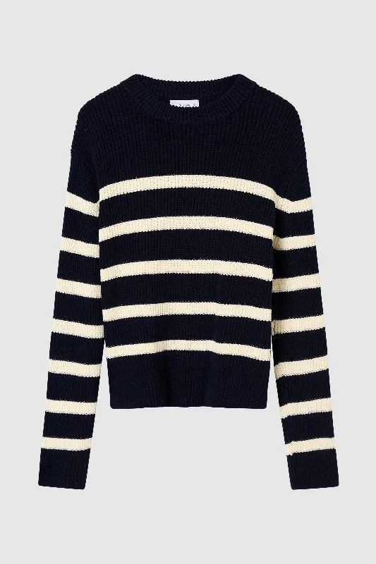 Cotton Striped Knit