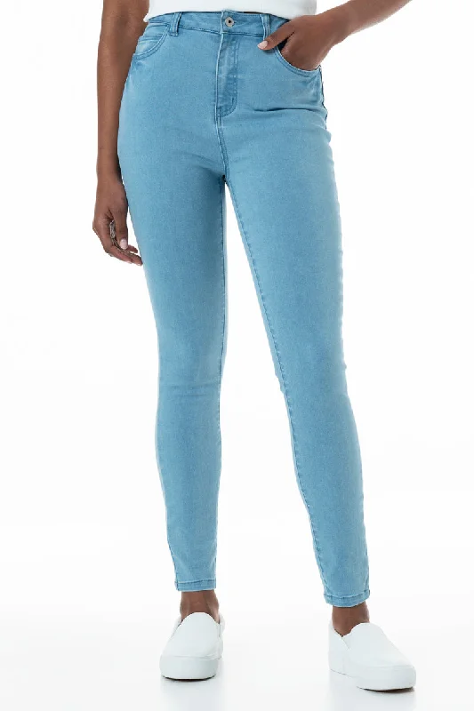 Rf09 Hi-Waisted Skinny Jeans _ 151011 _ Light Wash