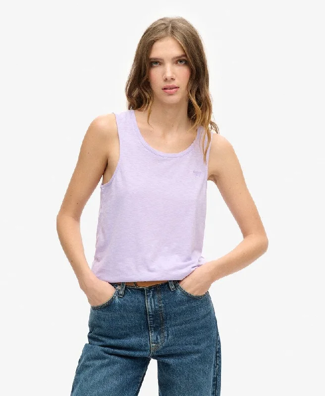 Scoop Neck Tank | Light Lavender Purple